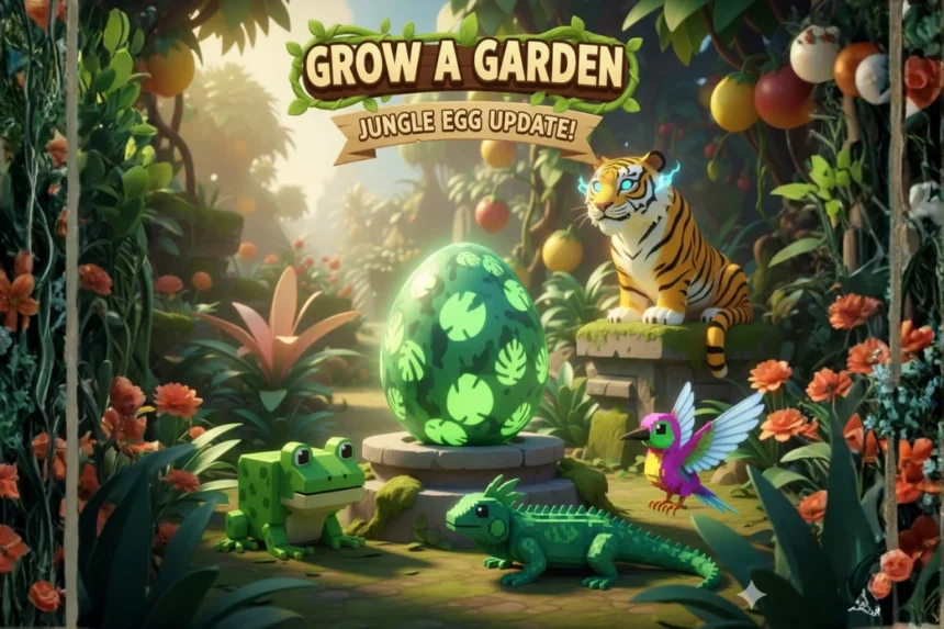 Grow a Garden Jungle Egg Pets