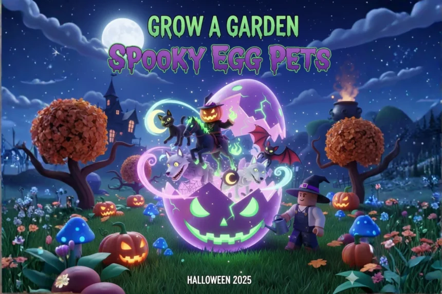 Grow a Garden Spooky Egg All Pets