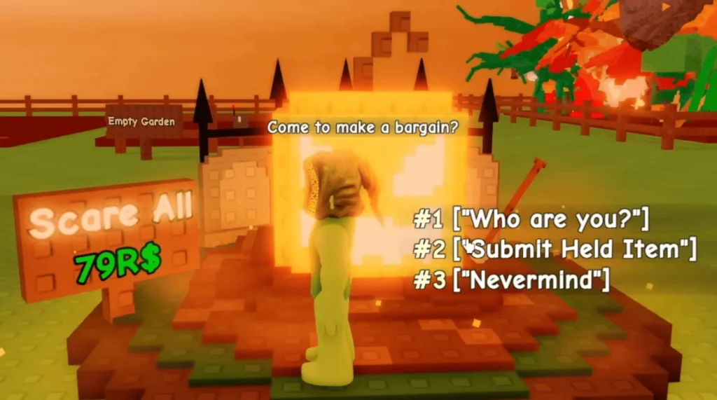 Jack-O-Lantern Grow a Garden