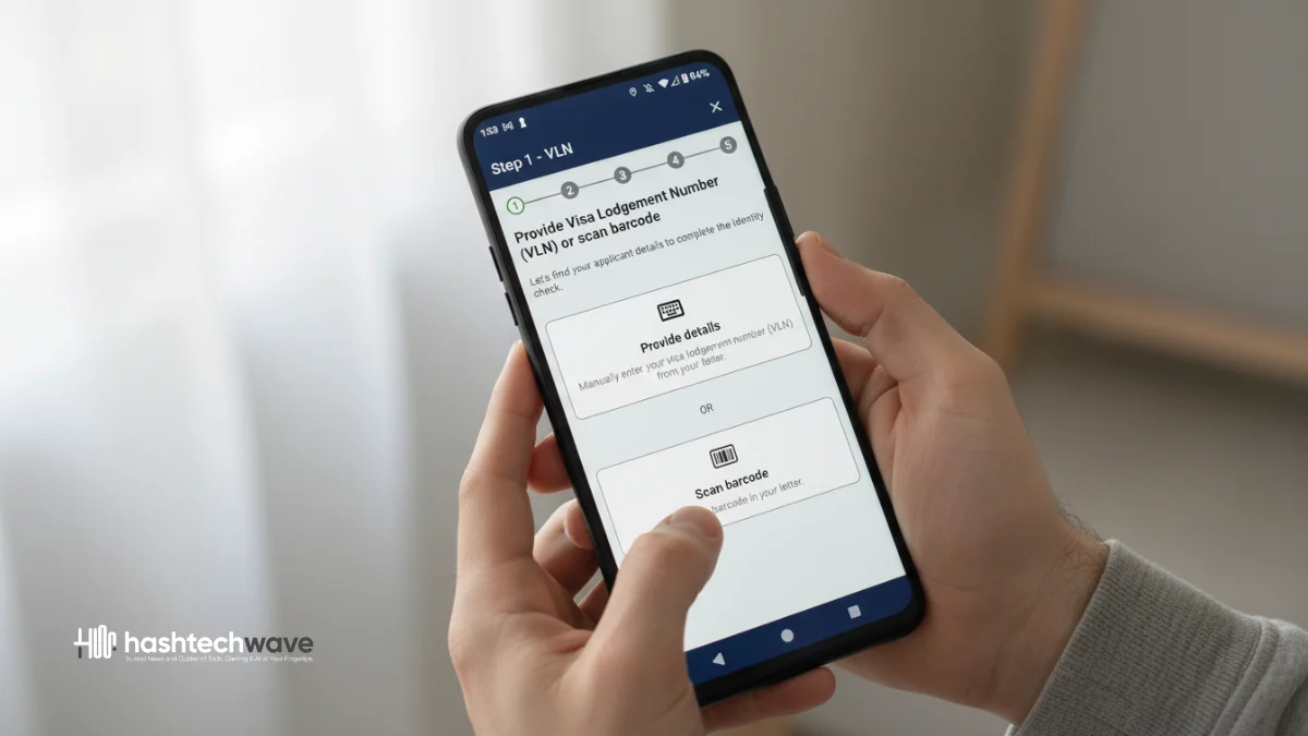 Australian Immi App: Full Guide to Submit Biometrics and Passport from Pakistan (2025) 4 Enter Your Visa Lodgement Number
