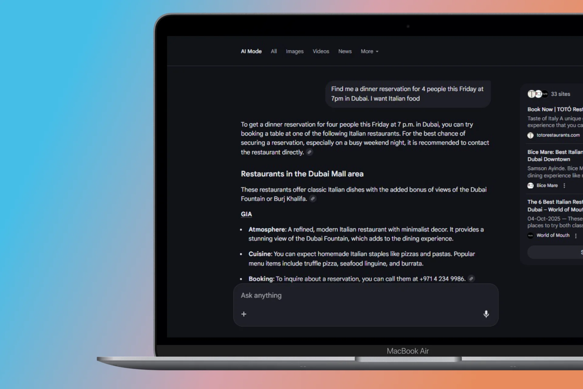 How Google Works by Watching AI Mode Agentic feature in USA