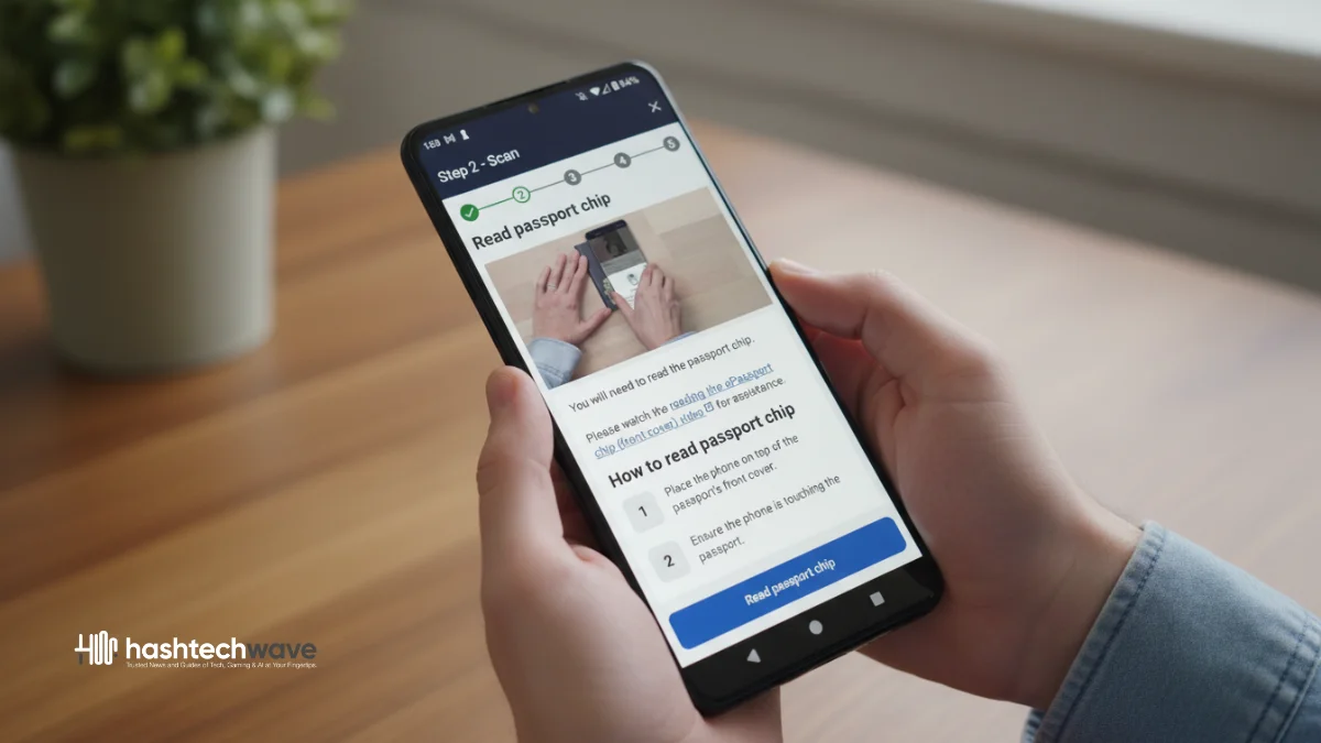 Australian Immi App: Full Guide to Submit Biometrics and Passport from Pakistan (2025) 5 Scan Your Passport