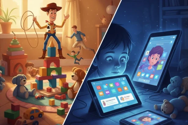 Why Toy Story 5 Mirrors Our Tech Addiction Crisis (Screens vs Play)