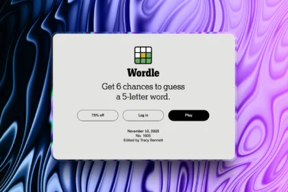 Wordle hints today (#1605) for Nov 10, 2025 answer