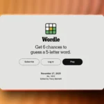 Wordle hints today (#1612) for Nov 17, 2025 answer