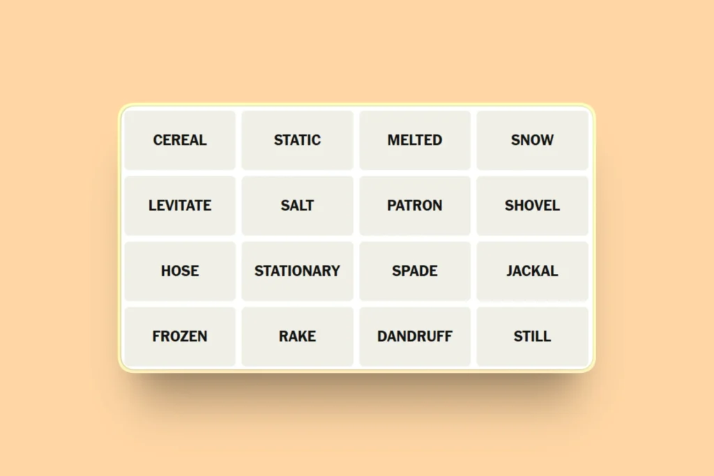 Today NYT Connections #949 Thursday Jan 15, 2026