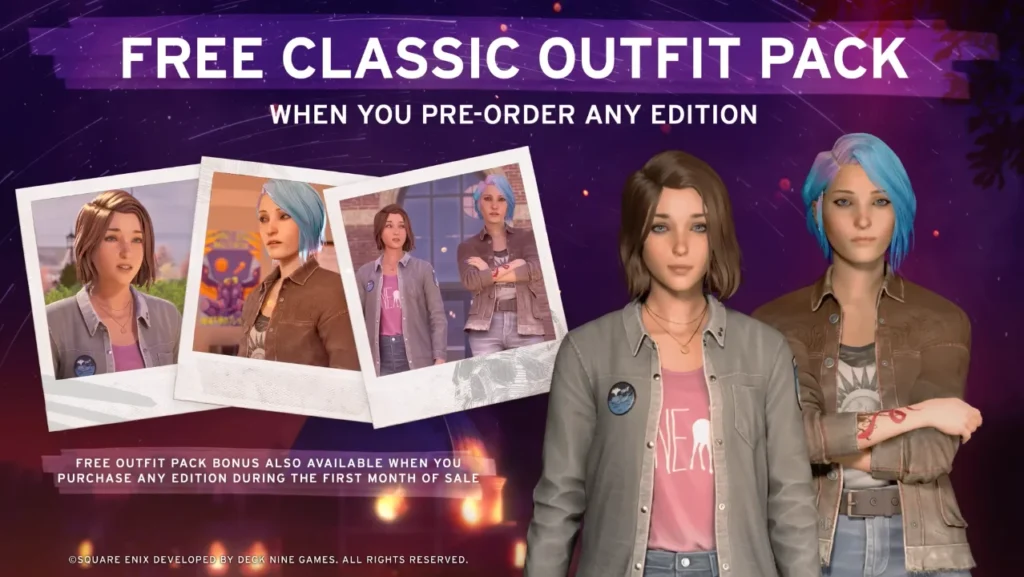 Life Is Strange Reunion: Release Date, Gameplay & Max/Chloe Finale 2 life is strange union free outfit pack on preorder