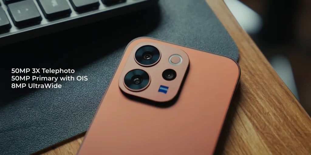 Design & Build quality of Vivo V70 Elite