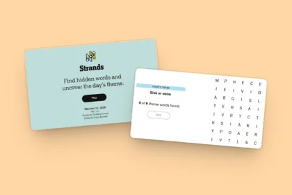 NYT Strands game #711 puzzle - Feb 12, 2026