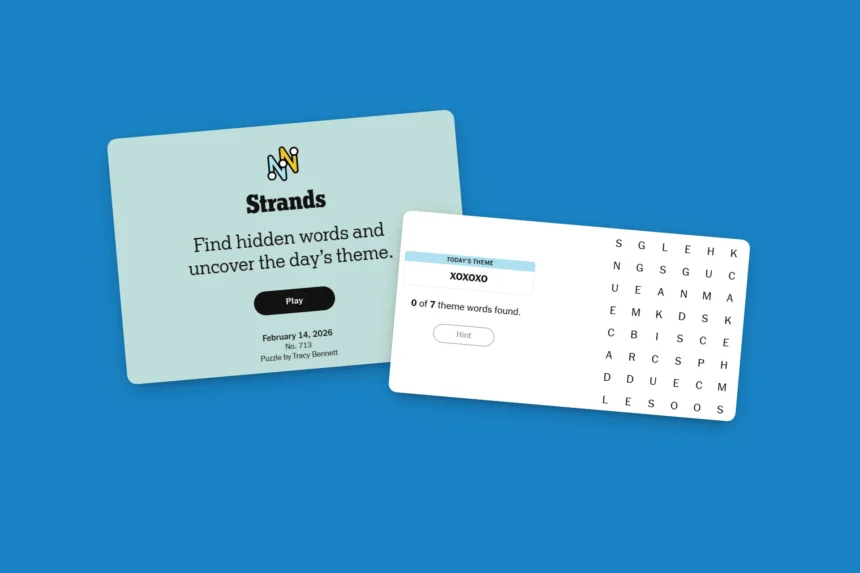 NYT Strands game