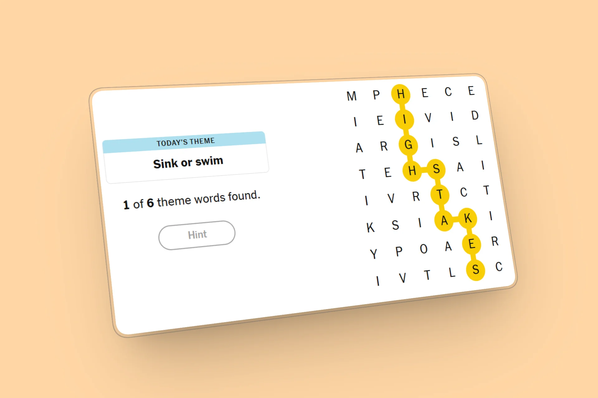 NYT Strands game Feb 12, 2026 spangram