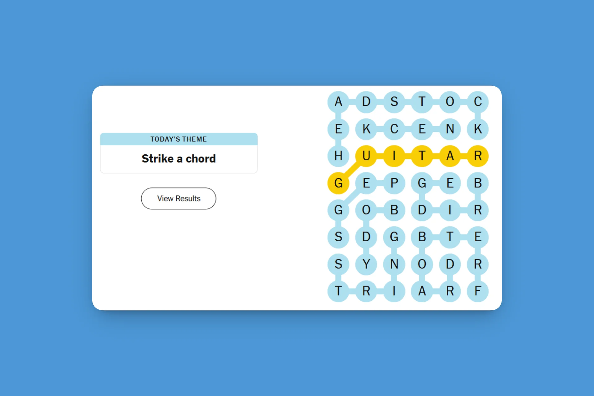 NYT Strands game Feb 23, 2026 answer solved