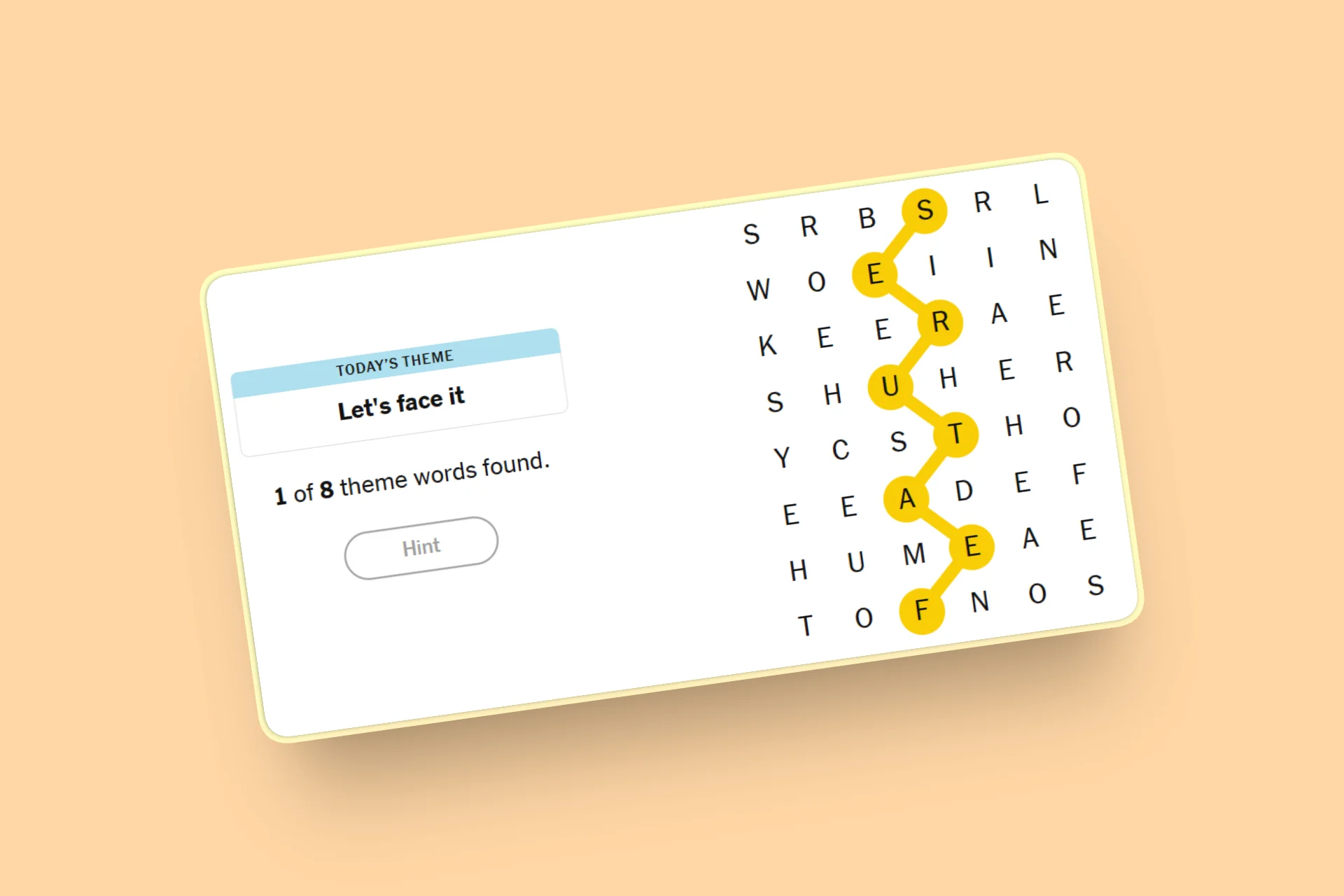 NYT Strands game Feb 6, 2026 spangram