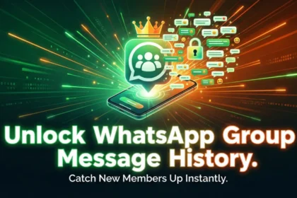 WhatsApp Group Message History