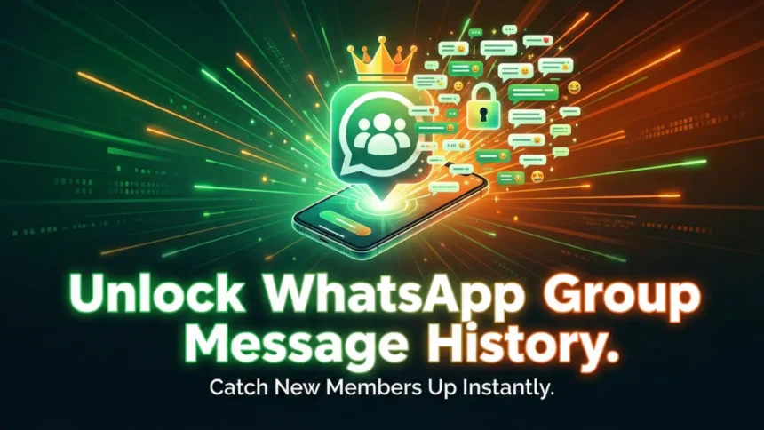 WhatsApp Group Message History: Share Recent Chats Now 1 WhatsApp Group Message History