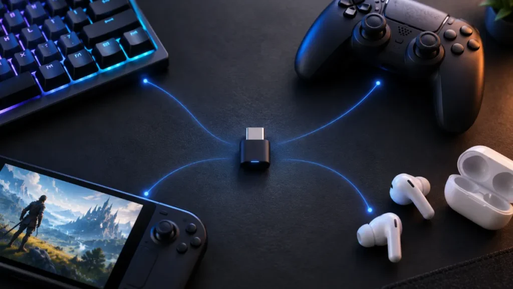 single dongle connection with all kind of devices