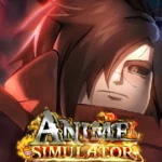 Anime Conquest Simulator Shop menu open with the Enter Code text box and green Redeem button at the bottom