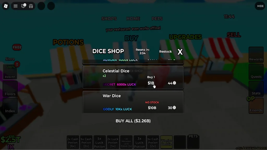 my baddie restraunt roblox game codes