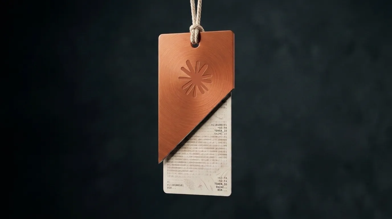 Claude Sonnet 5 pricing shown as a torn discount tag revealing a longer hidden receipt, representing the tokenizer cost increase