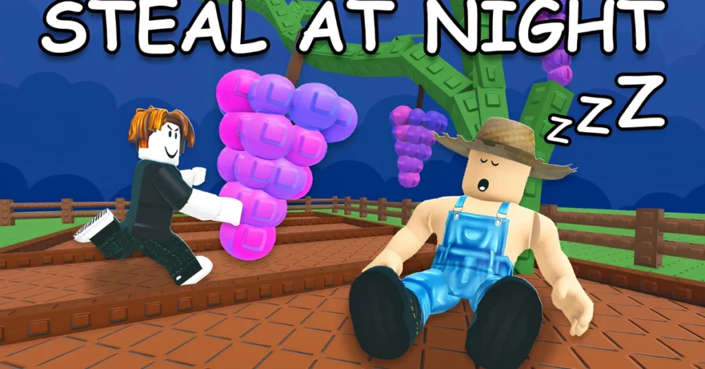 Grow a Garden 2 Wiki – Powerful Tips, Mutations, and Mechanics Hub 3 Grow a Garden 2 nighttime stealing phase with a player raiding a garden